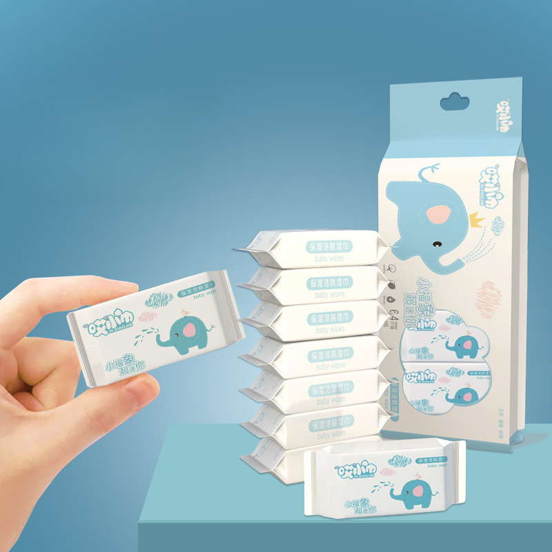 26889_12_20251015170825-1.png Túi 10 Khăn Ướt Bỏ Túi Du Lịch - Khăn Giấy Ướt Mini Ngẫu Nhiên - Chất Liệu Vải Không Dệt - KUBTMN02