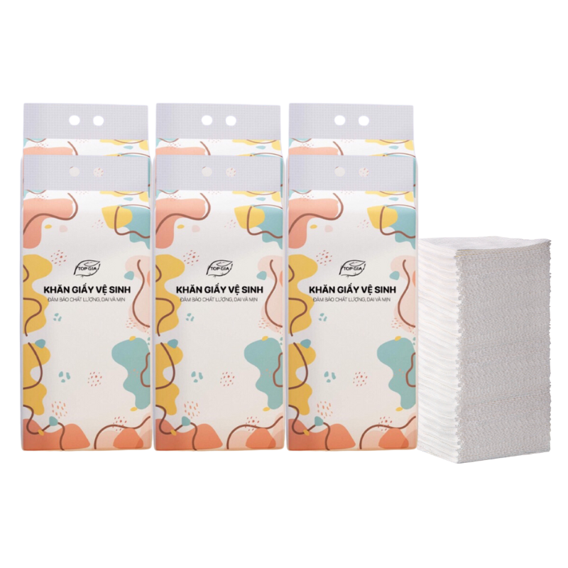 Shop sỉ set 6 Túi Khăn Giấy Rút Treo Tường 4 Lớp Top Gia 1 Túi 1280 Tờ Đa Năng 34x8x16cm Shop sỉ set 6 Túi Khăn Giấy Rút Treo Tường 4 Lớp Top Gia 1 Túi 1280 Tờ Đa Năng 34x8x16cm