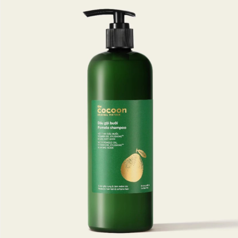 Combo Dầu Gội Xả Bưởi Cocoon - Dầu Gội Bưởi Cocoon Pomelo Shampoo 500ml Và Dầu Xả Bưởi Cocoon Pomelo Hair Conditioner 310ml