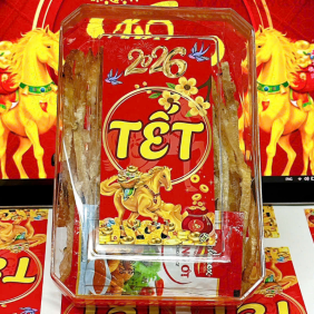 Cá Bống Tẩm Gia Vị Que 150g - Hộp Chữ Nhật Nhỏ - CBTVQHCNN150G