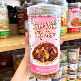 Khô Tẩm Vị Heo 300g Hộp Pet Thơm Ngon - KTVHHP300G