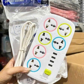 Ổ Điện 6 Lỗ Dây Dài 88cm - ODIEN6LO