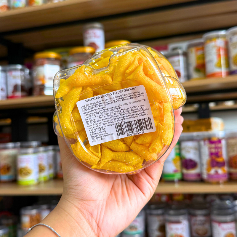 Bỏ sỉ snack Hương Bò Snack Cá Voi 250g - Hộp Gấu Lớn Bỏ sỉ snack Hương Bò Snack Cá Voi 250g - Hộp Gấu Lớn