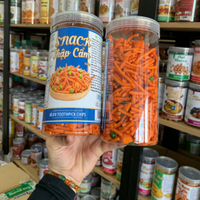 Snack Thập Cẩm (Bim Bim Tăm Đậu Hà Lan) 350g - Hộp Pet - STCHP350G