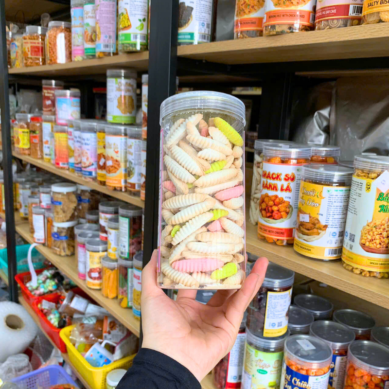 Chuyên sỉ bánh Đuông Thơm Ngon 350g - Hộp Pet Chuyên sỉ bánh Đuông Thơm Ngon 350g - Hộp Pet