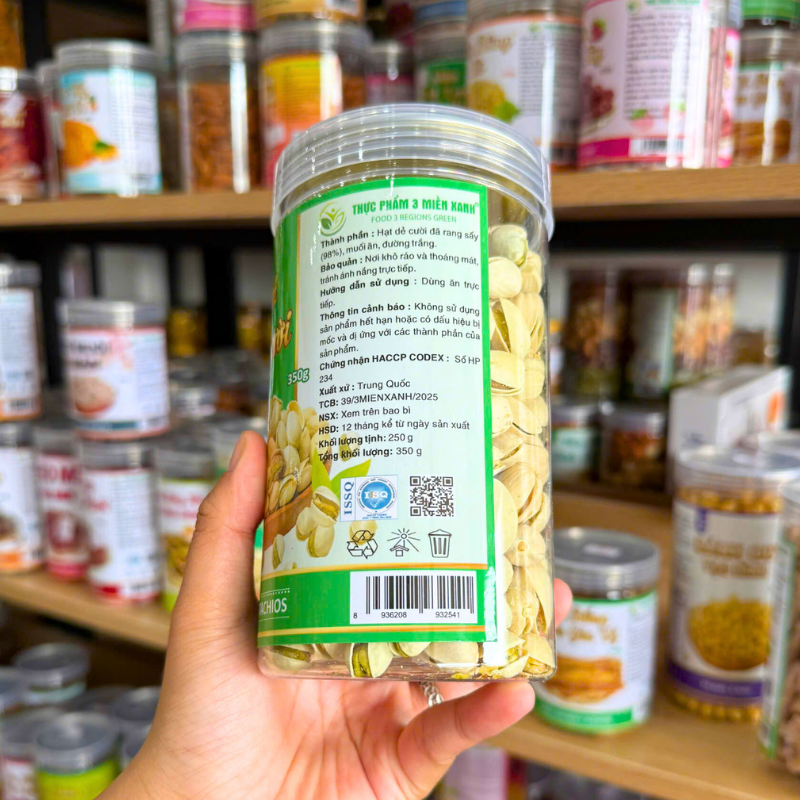 Hạt Dẻ Cười Thơm Ngon 350g - Hũ Pet Hạt Dẻ Cười Thơm Ngon 350g - Hũ Pet