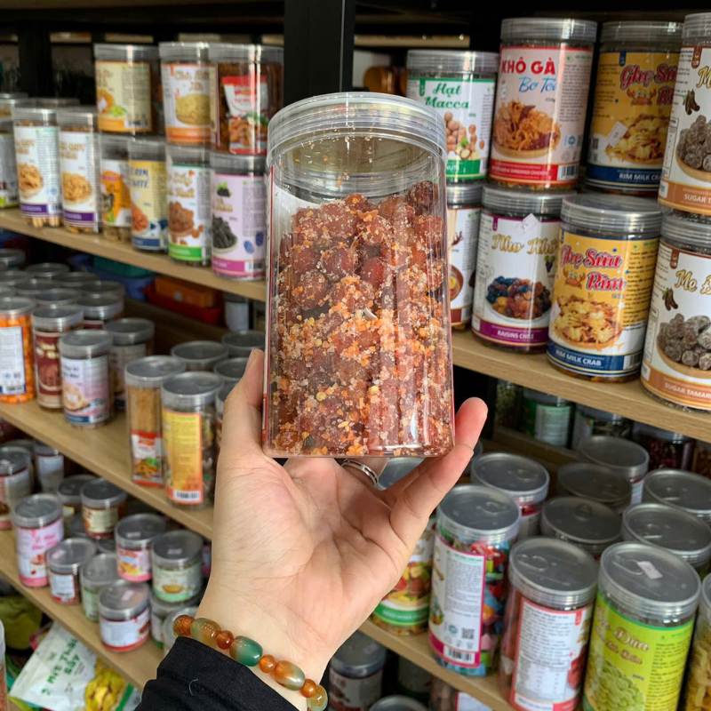 Giá sỉ chùm Ruột Sấy Chanh Muối Thơm Ngon 500g - Hũ Pet Giá sỉ chùm Ruột Sấy Chanh Muối Thơm Ngon 500g - Hũ Pet