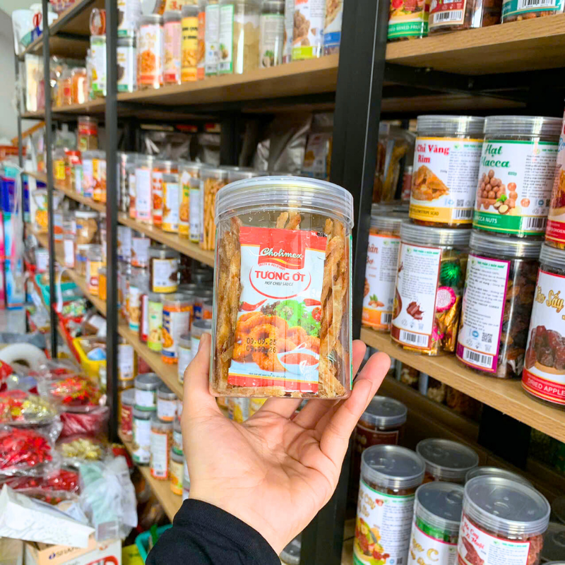 Cá Bống Tẩm Gia Vị Que Thơm Ngon 200g - Hũ Pet Cá Bống Tẩm Gia Vị Que Thơm Ngon 200g - Hũ Pet