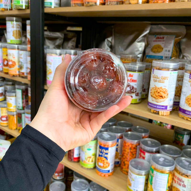 Táo Sấy Dẻo Thơm Ngon 400g - Hộp Pet Táo Sấy Dẻo Thơm Ngon 400g - Hộp Pet