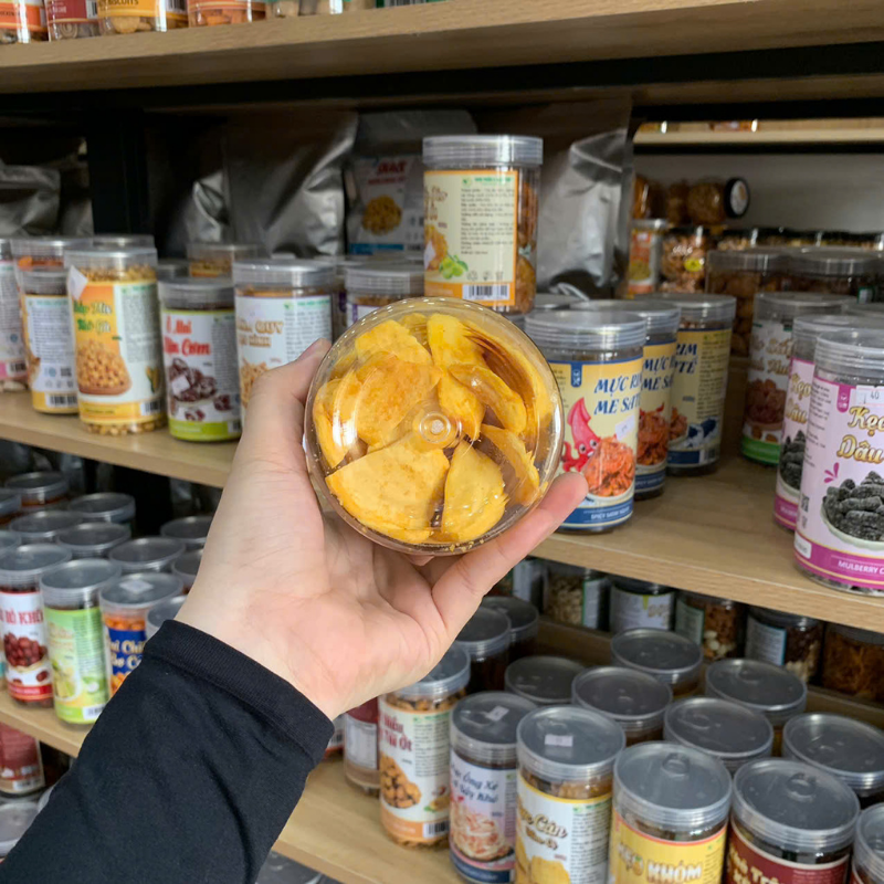 Bỏ sỉ mít Thái Sấy Thơm Ngon (Loại xuất khẩu) 230g - Hộp Pet Bỏ sỉ mít Thái Sấy Thơm Ngon (Loại xuất khẩu) 230g - Hộp Pet