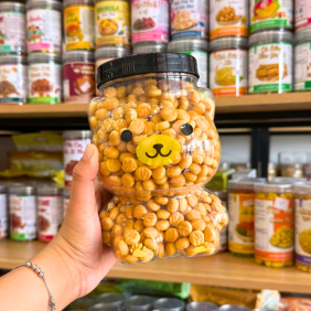 Bánh Quy Tạo Hình (Quy Hạt Ngọc) 300g - Hộp Gấu Lớn - BQTHQHNHGL300G