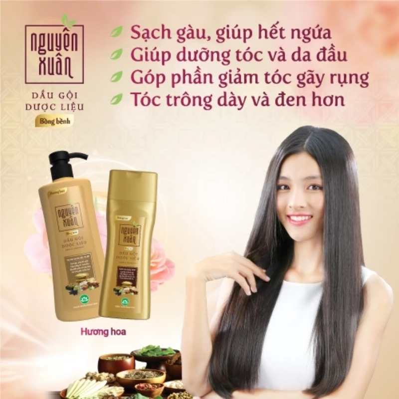 27393_29_20251213153747.png Dầu Gội Dược Liệu Nguyên Xuân Bồng Bềnh 250ml - Màu Kem - DGTDNXK250