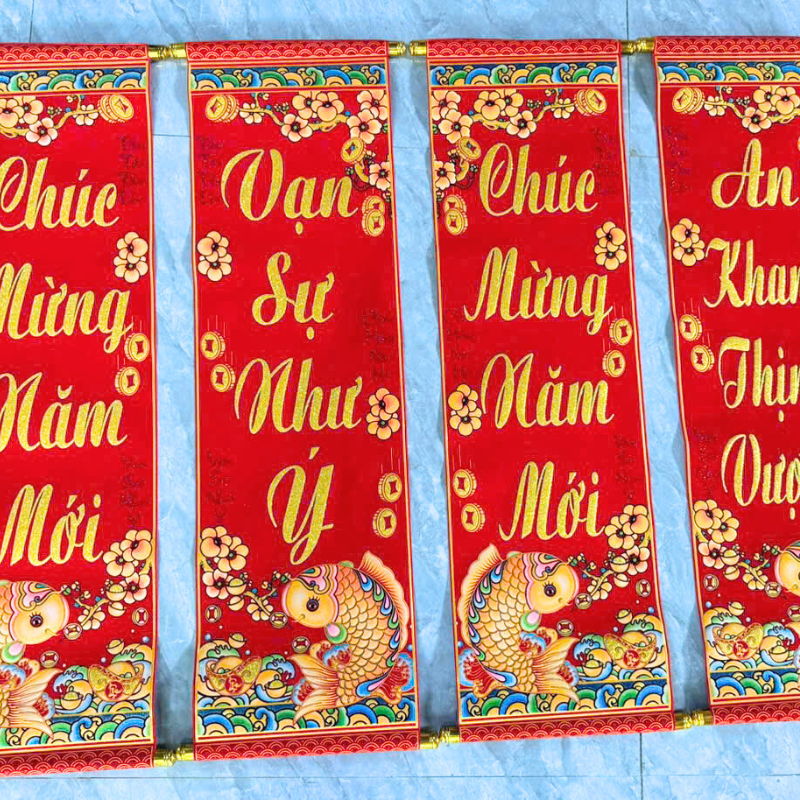 27439_171_20251126163023.png Cặp 2 Câu Đối Cá Chép 3d - Câu Đối Đỏ Trang Trí Tết 30x90cm - CDTT03