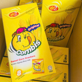 Bánh Bắp Cornbis Thơm Ngon - Hộp Bánh Trang Trí Tết - BBC01