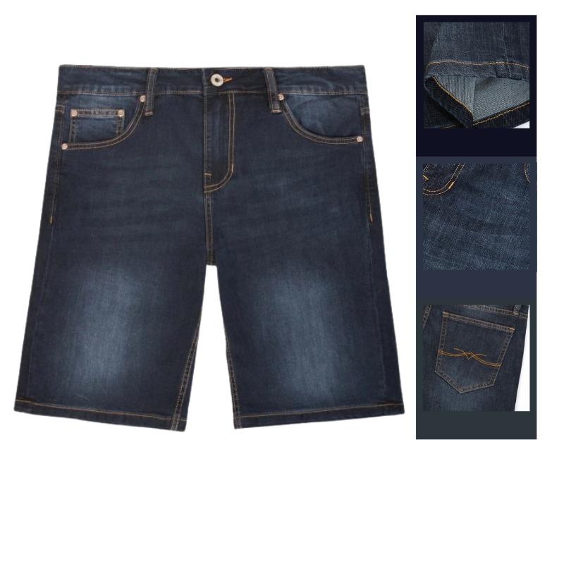 27622_32_20251212175753.png Quần Short Denim Nam Diagonal Old Sailor - 7130 - QB448