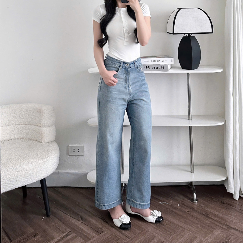 27646_6_20251215092121.png Quần Jeans Nữ Ống Rộng Vải Dày Mềm Không Co Giãn Phối Nơ Ở Túi Quần Cực Xinh - QG287