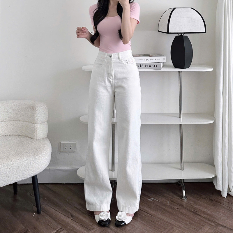 27646_8_20251215092123.png Quần Jeans Nữ Ống Rộng Vải Dày Mềm Không Co Giãn Phối Nơ Ở Túi Quần Cực Xinh - QG287