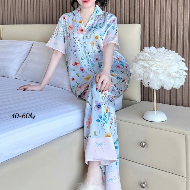 27667_28_20251216101127.png Đồ Bộ Ngủ Nữ - Đồ Bộ Quần Dài Họa Tiết Đơn Giản Mặc Mát Thoải Mái 40–60kg - DBO5201