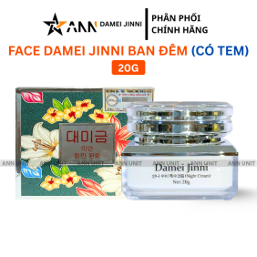 Kem Face Damei Jinni Dm Ban Đêm Có Tem 20g Công Nghệ Hàn Quốc Phiên Bản Mới - 4719855331011DMMOI