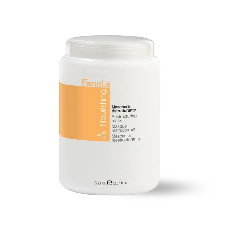 Kem Ủ Tóc Fanola Nutricare Restructuring Mask Hỗ Trợ Phục Hồi Tóc Hư Tổn 1500ml Kem Ủ Tóc Fanola Nutricare Restructuring Mask Hỗ Trợ Phục Hồi Tóc Hư Tổn 1500ml