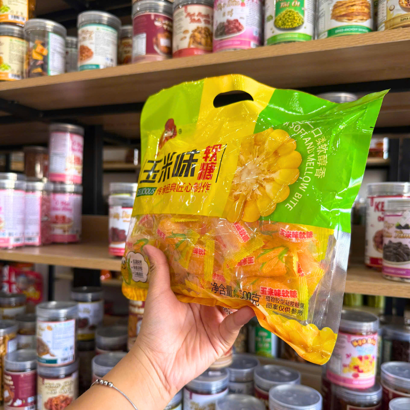 Giá sỉ kẹo Bắp Đài Loan - Kẹo Ngô Thơm Ngon 500g Giá sỉ kẹo Bắp Đài Loan - Kẹo Ngô Thơm Ngon 500g