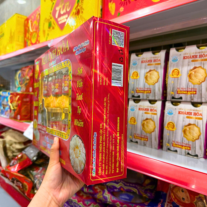 Tổ Yến Chưng Đường Ăn Kiêng Khánh Hòa Saminest 35% Set 6 Hủ Tổ Yến Chưng Đường Ăn Kiêng Khánh Hòa Saminest 35% Set 6 Hủ