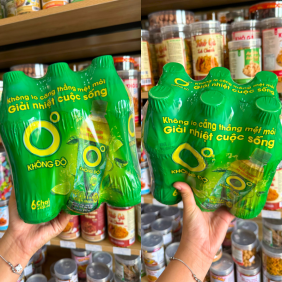 Set 6 Chai Trà Xanh Không Độ Number 1 - Trà Xanh Vị Chanh Thiên Nhiên Không Độ (455ml/Chai) - 8936193070013