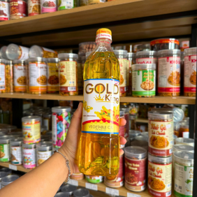 Dầu Ăn Thực Vật Gold King Phượng Hoàng 900ml - 8938507400073