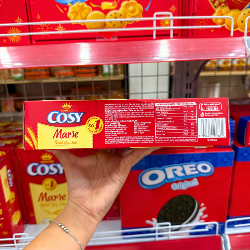Bánh Quy Sữa Cosy Marie - Bánh Kinh Đô - Bánh Cosy 336g (14 Gói x 24g) Bánh Quy Sữa Cosy Marie - Bánh Kinh Đô - Bánh Cosy 336g (14 Gói x 24g)