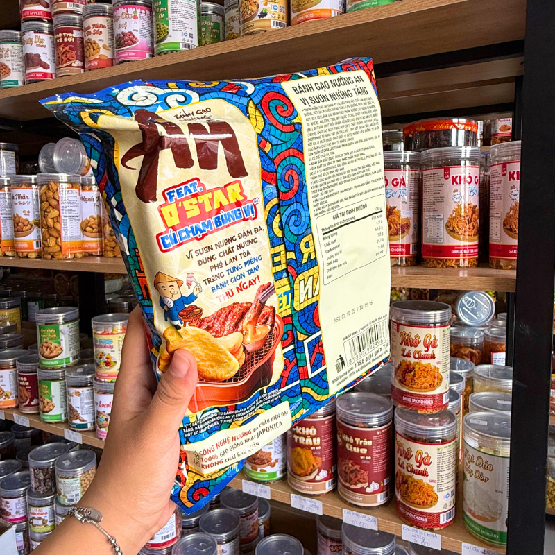 Bánh Gạo ORION AN Vị Sườn Nướng Tảng 105.8g (14 gói x 7.56g) Bánh Gạo ORION AN Vị Sườn Nướng Tảng 105.8g (14 gói x 7.56g)