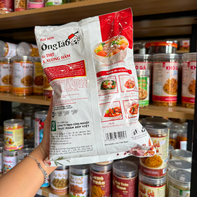 Kho sỉ hạt Nêm ÔNG TÁO Từ Thịt & Xương Hầm 1kg Kho sỉ hạt Nêm ÔNG TÁO Từ Thịt & Xương Hầm 1kg