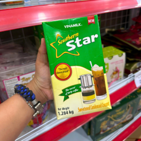 Sữa Đặc Ngôi Sao Phương Nam Xanh Lá Vinamilk 1,284kg(Hộp Lớn) - 8934673314909