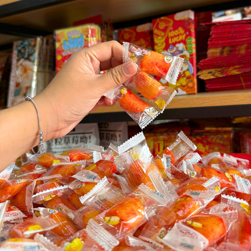 Giá sỉ kẹo Dẻo Hàng Xá Xoài Muối Ớt 100g Giá sỉ kẹo Dẻo Hàng Xá Xoài Muối Ớt 100g