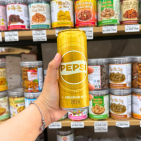 1 Lon Nước Ngọt PEPSI Lon Vàng Bản Đặc Biệt 320ml - 8934588012587LE1LON