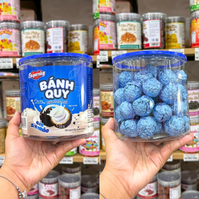 Bánh Quy Nhân Socola Nổ Cắn Bột Nhão Sugarsky 500g - 6971198144514