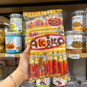 Bánh Que Kem OISHI AKIKO Nhân Cà Phê 140g - Màu Nâu - BQKOANCP140G