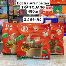 Trà Sữa Hòa Tan Trần Quang 24 Gói 480g - TSHTTQ24GOI