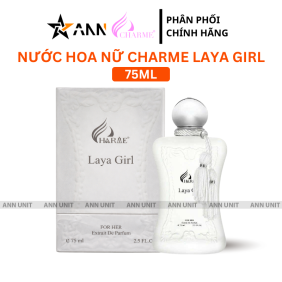 Nước Hoa Nữ Charme Laya Girl 75ml - Hương Thơm Nữ Tính Sang Trọng - 8936194697752