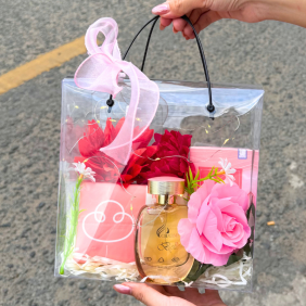 Set Giỏ Quà Tặng Nước Hoa Nữ Charme Belle 60ml - SETQUACHARME03