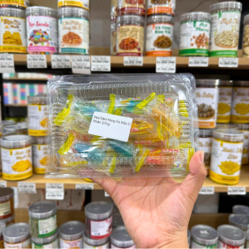 Kẹo Dẻo Hàng Xá Bắp Có Nhân 200g/Hộp - KDBNM200G