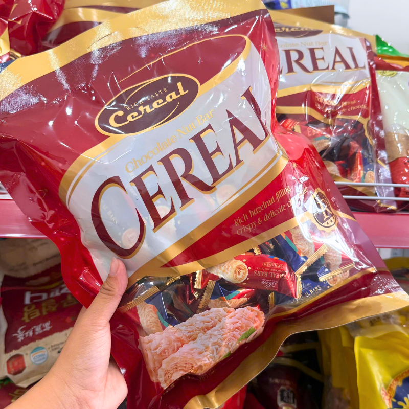 Bánh Ngũ Cốc Socola Hạt Phỉ Cereal 300g Bánh Ngũ Cốc Socola Hạt Phỉ Cereal 300g