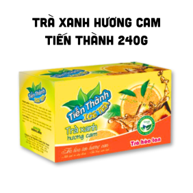 Trà Xanh Hoà Tan Tiến Thành Hương Cam 240g - 8935081820129