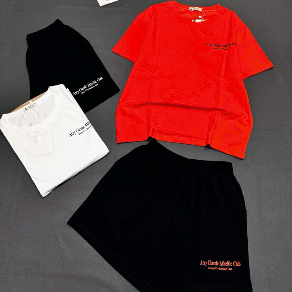 Đồ Bộ Nữ Áo Cổ Tròn Tay Ngắn Quần Đùi Vải Cotton Mịn Mát Size 45-62kg Đồ Bộ Nữ Áo Cổ Tròn Tay Ngắn Quần Đùi Vải Cotton Mịn Mát Size 45-62kg