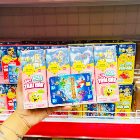 Sữa Dinh Dưỡng Trái Cây KUN Hương Ổi Lốc 4 Hộp - (180ml/Hộp) - 8936029776069