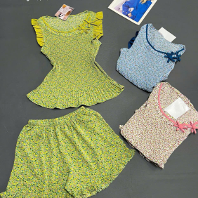 Đồ Bộ Nữ Mặt Nhà HV9074 Dập Ly - DBOR0026