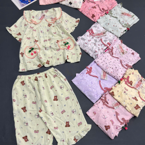 Đồ Bộ Nữ Quần Lững CT hàn Lững HT05223 - DBOR0028