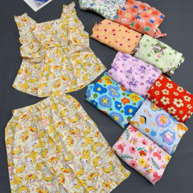 Đồ Bộ NỮ Sát Nách DD-85534 Vải Tole - DBOR0030