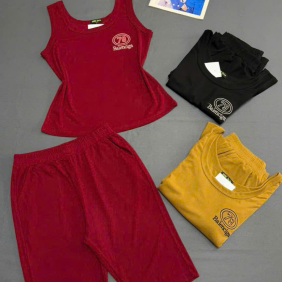 Đồ Bộ Nữ Sát Nách Quần Lỡ Lững XS-909589 - DBOR0031