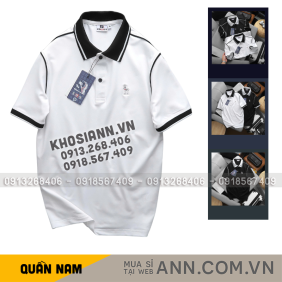 Áo Thun Polo Nam - Áo Thun Nam Cổ Bẻ Phối Viền Trẻ Trung Thanh Lịch Có Big Size - CS301