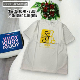 Áo Thun Nữ Cổ Tròn Size XL (65-85kg) - AONUXL01